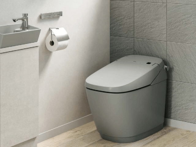 リクシルのトイレを紹介する画像。