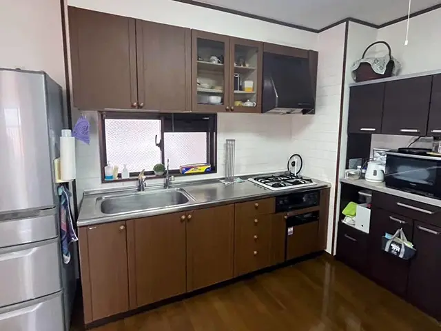 キッチン全景 Before写真