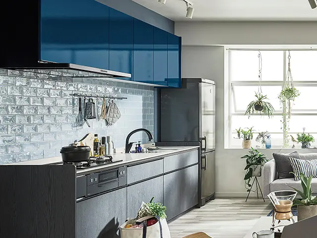 異なる質感でコーディネート