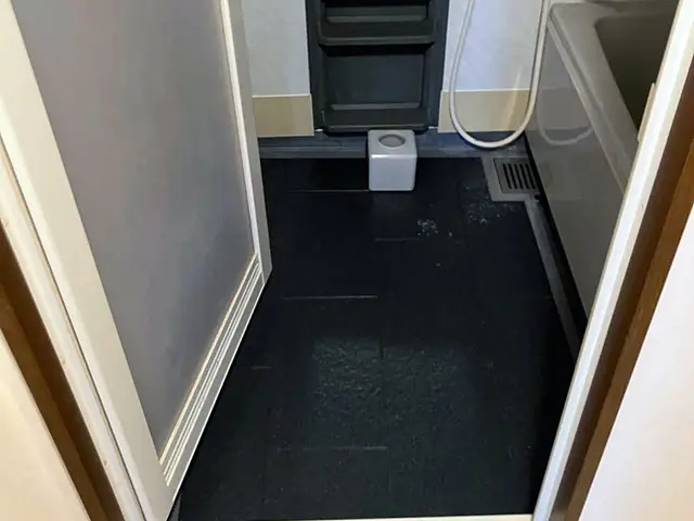 浴室床まわり Before写真