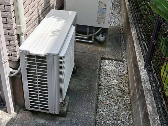 エコキュート室外機 Before写真