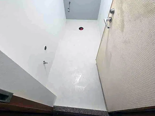 床クッションフロア貼り